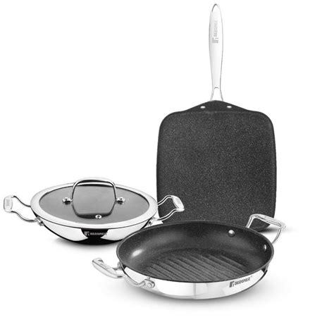 Argent Samsara Triply Stainless Steel 4 Pcs Set - Induction Bottom