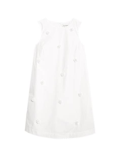 Buy Pure Cotton Embellished Mini Shift Dress at Marks & Spencer
