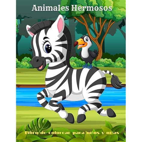 Buy Animales hermosos - Libro de colorear para niños y niñas: Animales ...