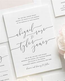 Calligraphy Wedding Invites by Calligraphy Letterpress Wedding Invitations Calligraphy Wedding Invites