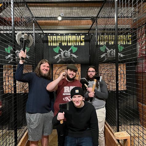 Celtic Axe Throwing @ Hopworks Brewery (Portland, OR): Hours, Address ...