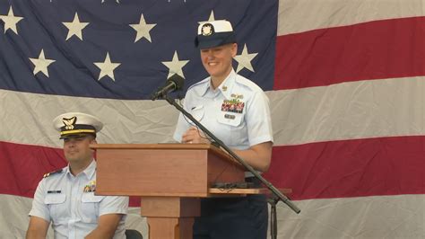 First woman takes control of U.S. Coast Guard in Louisville | whas11.com