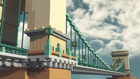 Image result for Minecraft Chain Bridge