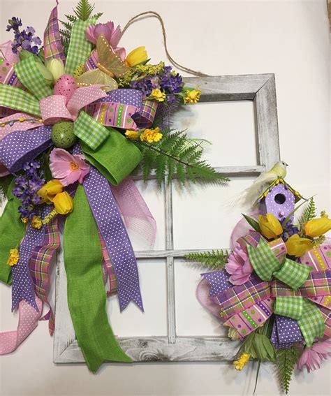 Square Deco Mesh Wreath 的图像结果