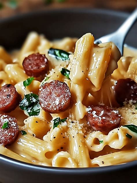 Creamy Smoked Sausage Pasta