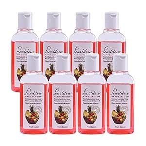 Pearldew Hand Sanitizer Gel (100 ml) |With Aloe Vera, Lemon, Neem ...