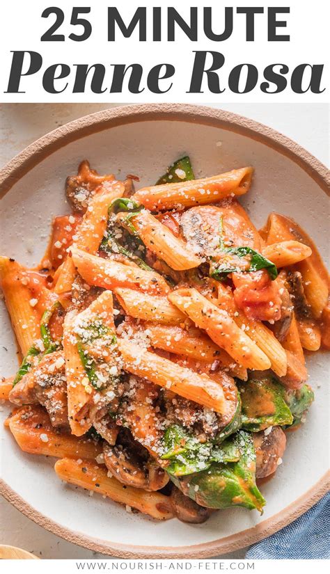 Penne Rosa - Nourish and Fete