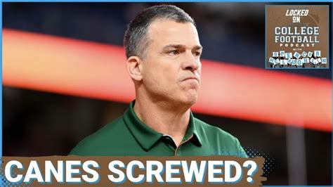 ACC schedule release HORRIBLE for Miami, Mario Cristobal's Hurricanes ...