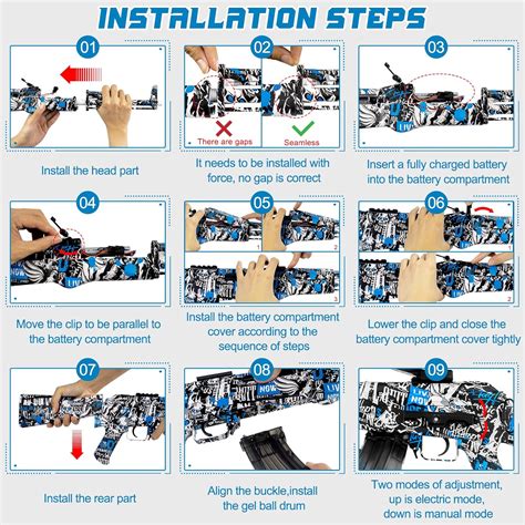 Buy டிரம் மற்றும் பார்வை கொண்ட பெரிய ஏ.கே.எம் -47 ஜெல் கூல் பால் ...