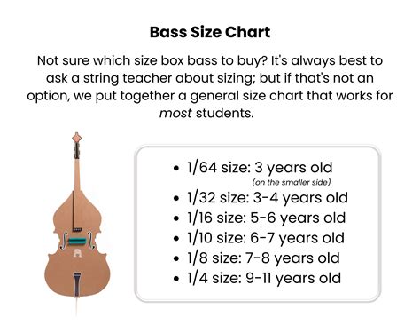 Measure Upright Bass Size Chart at Eric Sain blog