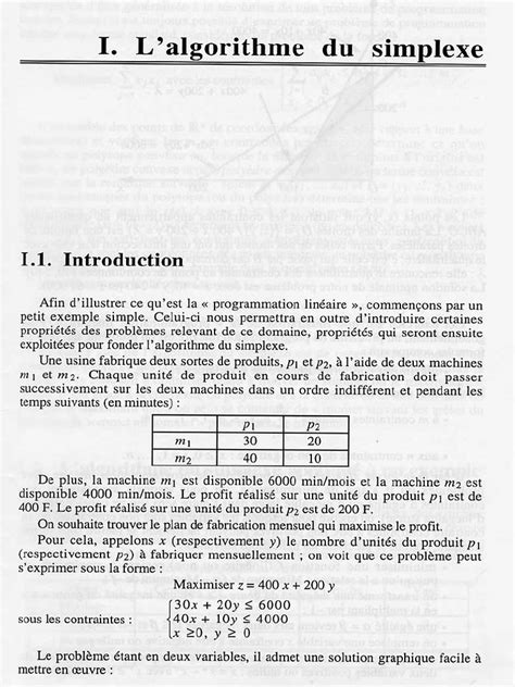Image result for Methode Simplexe PDF