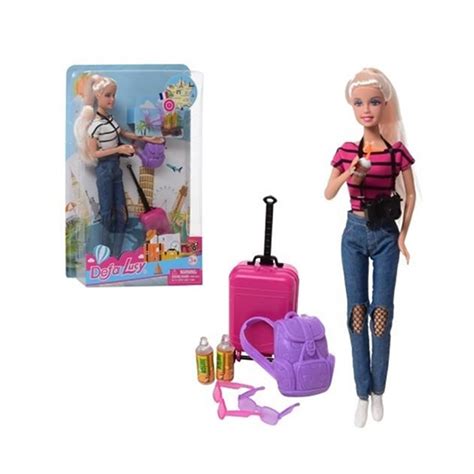 Lutka Lucy sa koferom Defa 42889 | Volim svoj dom