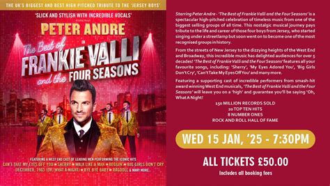 The Best of Frankie Valli - Starring Peter Andre, Undercliff Road West ...