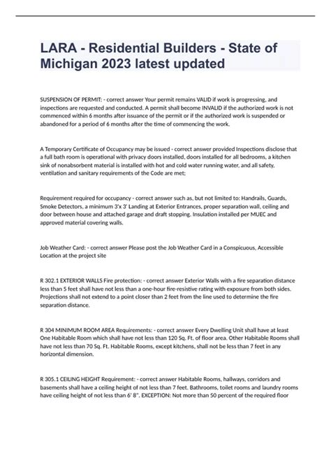 Michigan Builders License