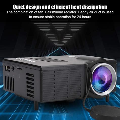 Buy Mini Projector, 1080P HD Portable LED TFT LCD Video Projector ...