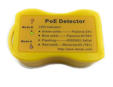 PoETexas PoE Detector for IEEE 802.3 or Passive PoE - Quickly India | Ubuy