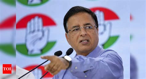 Bjp: BJP tears into Congress’s Surjewala for calling BJP’s voters ...