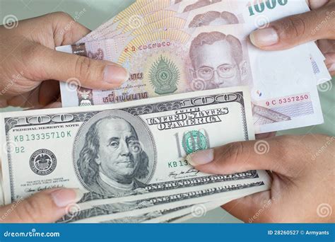 USD to THB stock image. Image of baht, dollar, thai, currency - 28260527