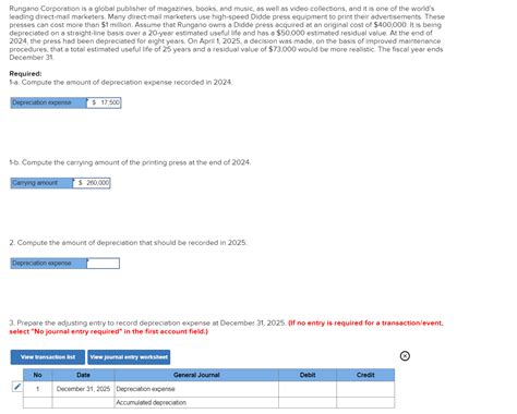 Solved Rungano Corporation is a global publisher of | Chegg.com