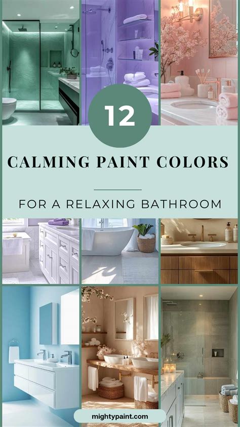 12 Calming Paint Colors for a Relaxing Bathroom