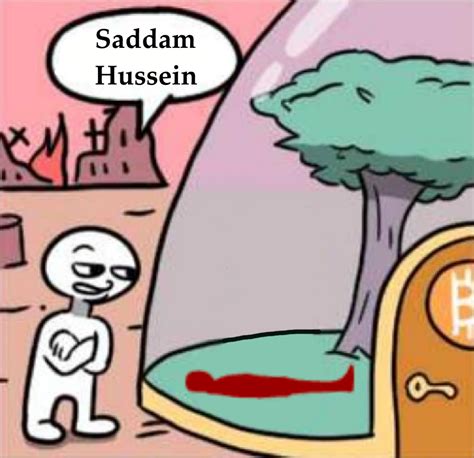 Saddam Hussein | Saddam Hussein's Hiding Place | Know Your Meme