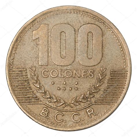 Moneda de Costa Rica Colones — Foto de Stock #59815521 — Depositphotos