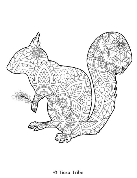 Best Free Animal Mandala Coloring Pages | PDFs to download