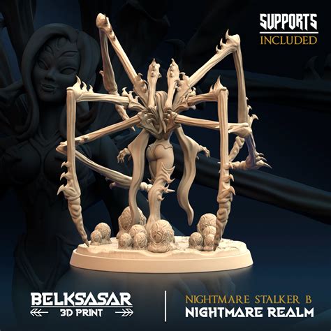 👩 Nightmare Stalker B・ 3D File for 3D printing・Cults