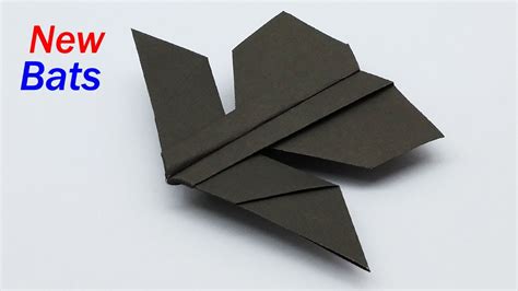 Bat Paper Airplane Tutorial 的图像结果