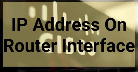 Image result for IP Config Router