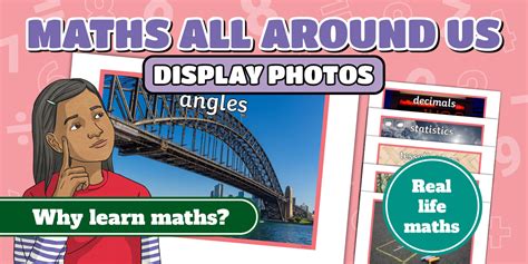 Maths All Around Us Display Photos