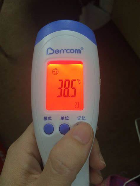 温度计39度真实照片 高烧
