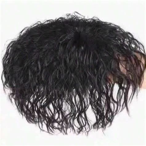 EAVIN GARY Curly Human Hair Toppers For Women 100% Real Human Hair ...