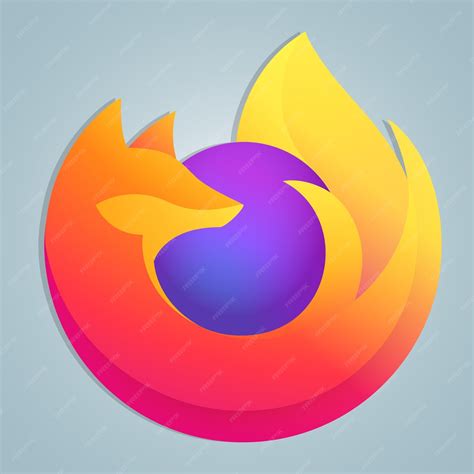Mozilla firefox logo 2013 icon logo design | Premium Vector