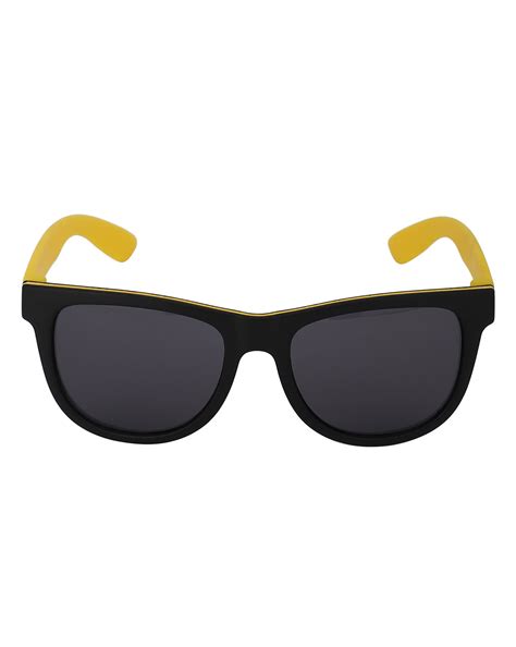 Carlton London Black Lens & Yellow Wayfarer Sunglasses For Boy ...