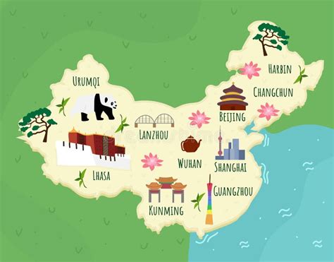 中国 Map Cartoon 的图像结果
