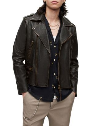 ALLSAINTS Luca Leather Biker Jacket | Bloomingdale
