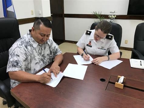 U.S. Army Corps of Engineers, CNMI sign agreement for Saipan Beach Road ...