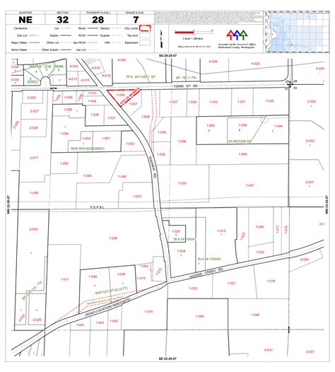 Snohomish County, WA Assessor Maps Selection