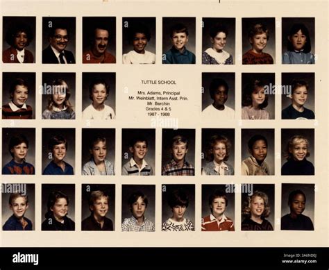 This 1988 yearbook features class photos from Tuttle Elementary ...