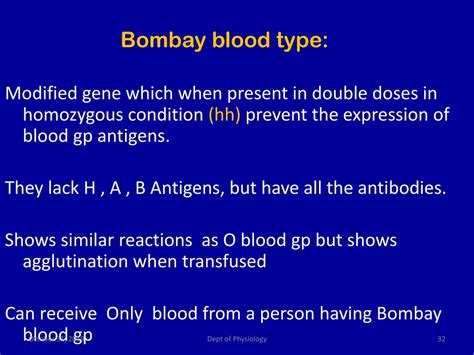 PPT - Understanding Blood Groups and Their Significance in Physiology ...