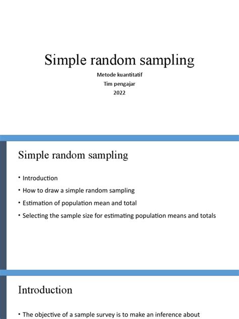 Image result for Simple Random Sampling شرح