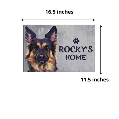 Buy Beware of German Shepherd Sign Custom Dog Nameplate – Nutcase