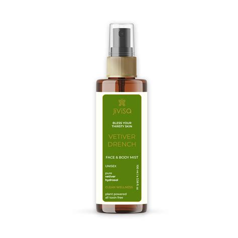 Vetiver Drench Face & Body Mist – JiViSa