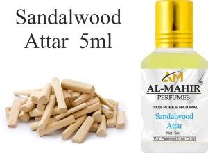 Al-Mahir Sandalwood Attar For Unisex - Pure Natural (Non-Alcoholic ...