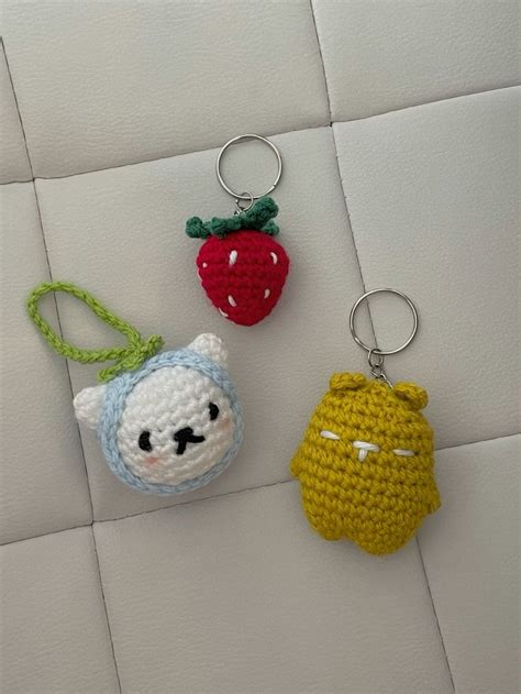 Image result for Crochet Cute Keychains Videotutorial
