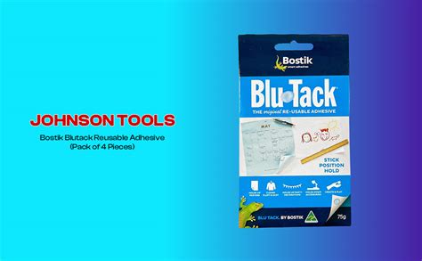 Johnson Tools Bostik Blutack Reusable Adhesive (75g Pack) : Amazon.in ...