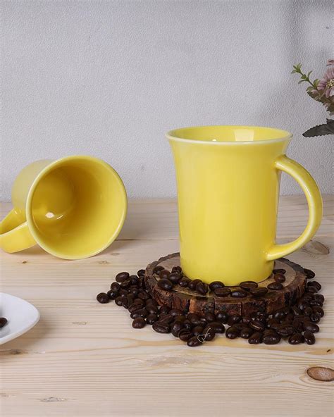 Classic Morning Tea, Coffee, Milk Mug, 280 ml, Porcelain, Set of 2 ...