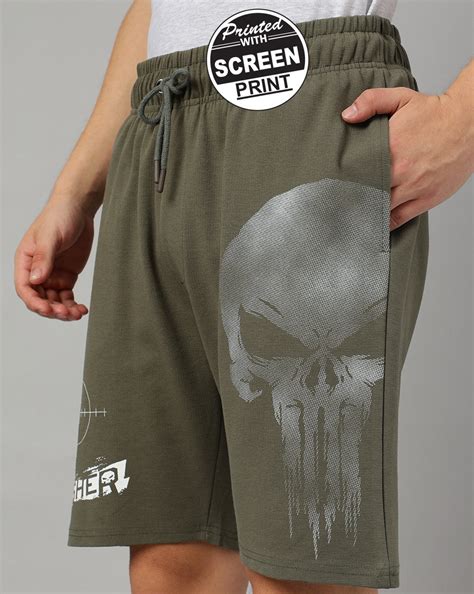 Punisher Low-Rise Shorts Men – Free Authority