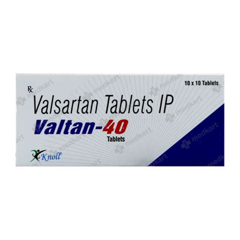 VALTAN 40MG TABLET 10'S: Price, Uses, Side Effect, Composition ...
